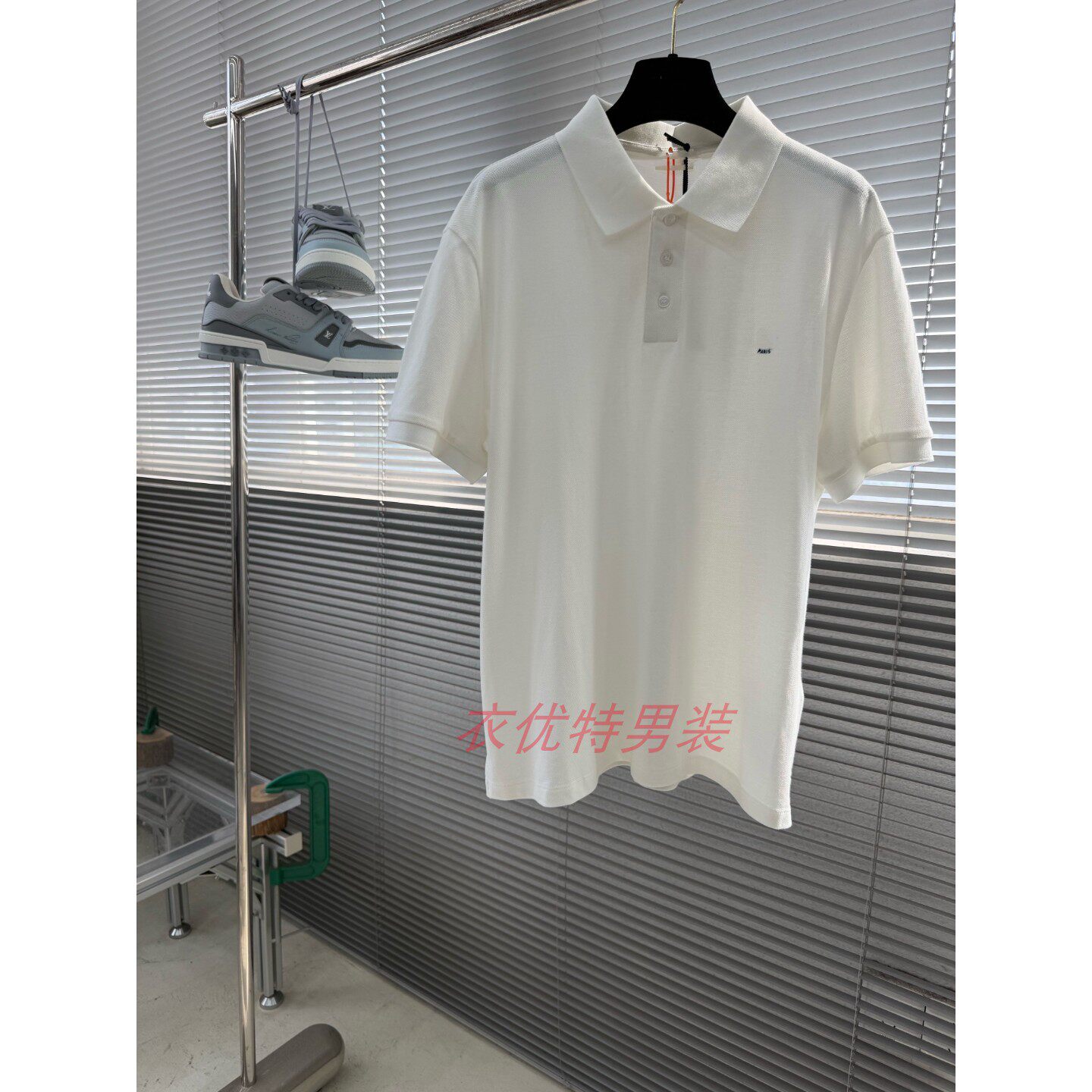 2026新款春夏季青年男士简约短袖T恤翻领Polo衫商务T血透气上衣服