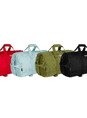 现货SUP 19SS Duffle Bag 旅行包 LOGO 旅行袋 桶包 手提包健身包