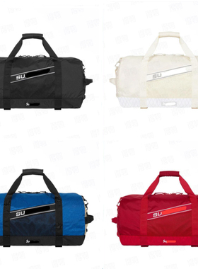 SupFW23Week 1字母反光Logo运动休闲大容量尼龙手提健身包旅行包