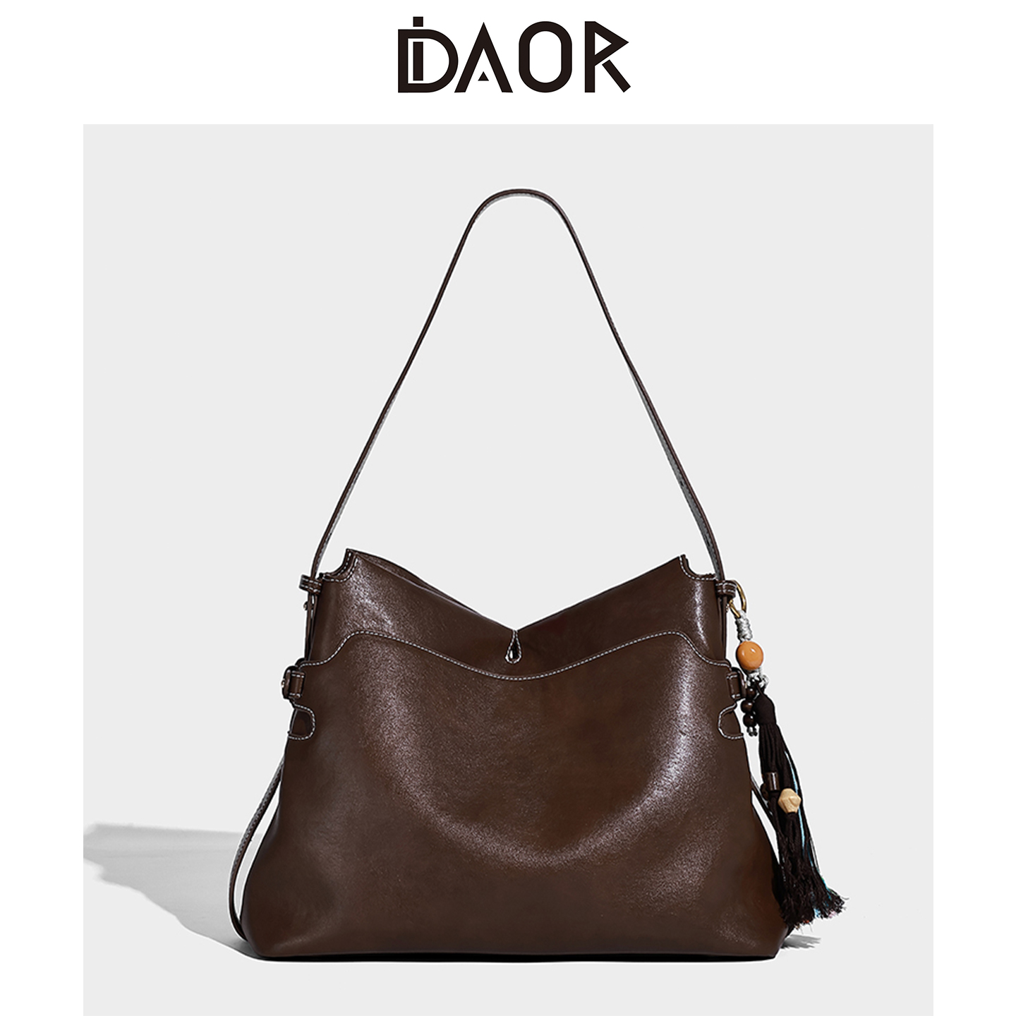 DAOR向野hobo包包植鞣牛皮托特包