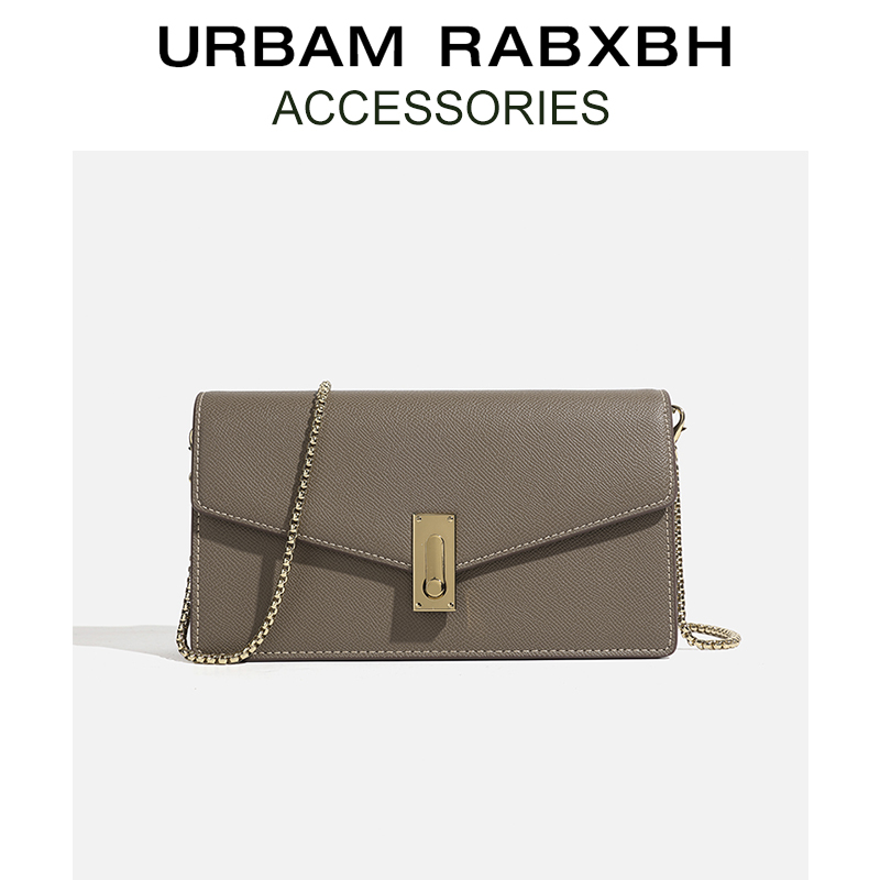 URBAMRABXBH法式轻奢真皮小方包