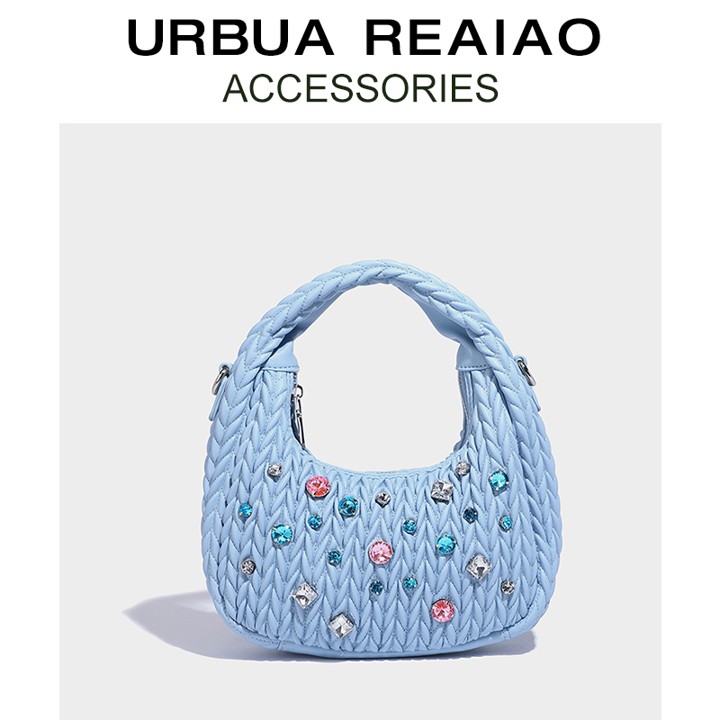 URBUAREAIAO原创设计褶皱云朵包