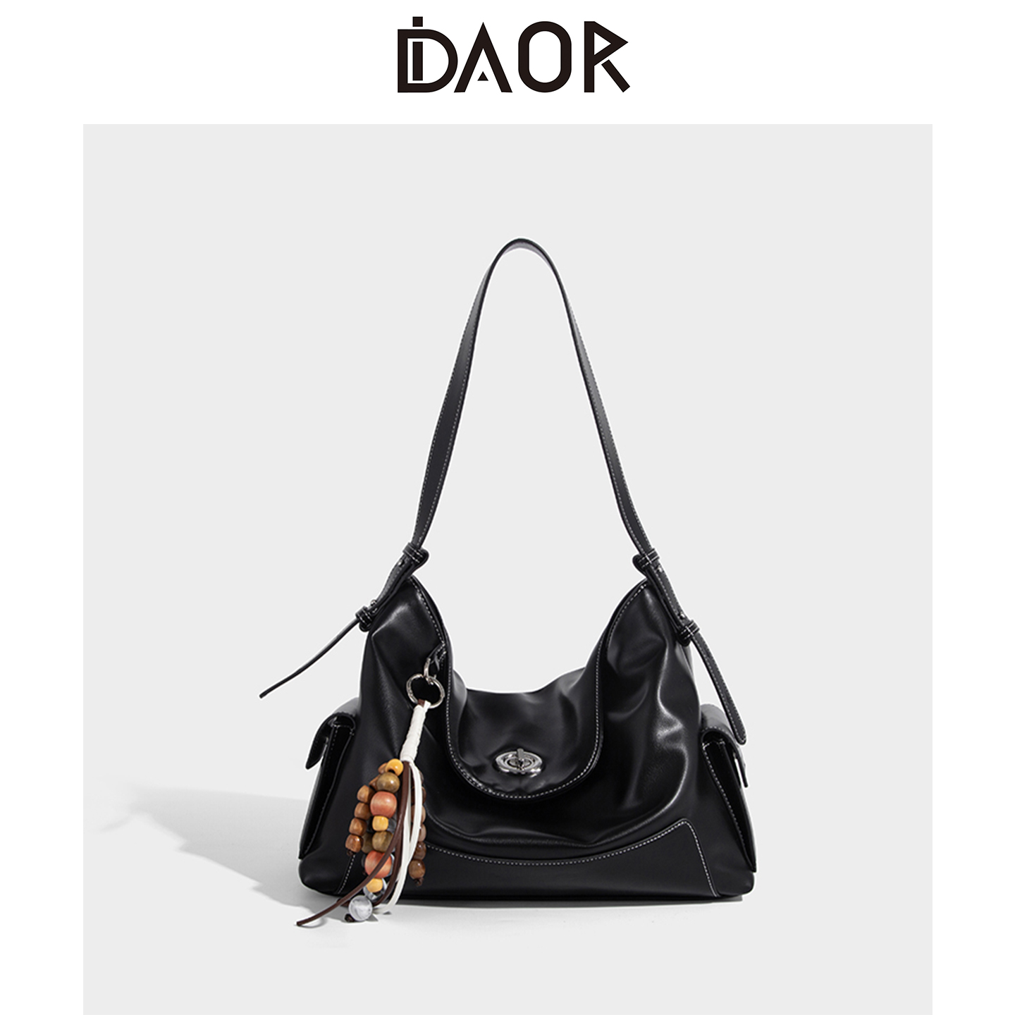 DAOR原创设计大容量hobo腋下包