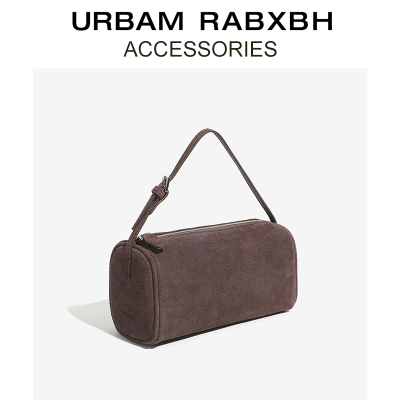 URBAMRABXBH头层牛皮90s笔筒包