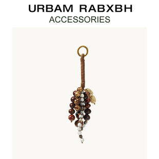 文淇同款满愿种子串天然菩提子包包挂件高级感挂饰串珠装饰包配件