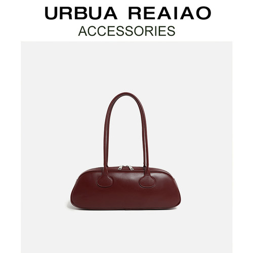 URBUAREAIAO韩国小众真皮法棍包