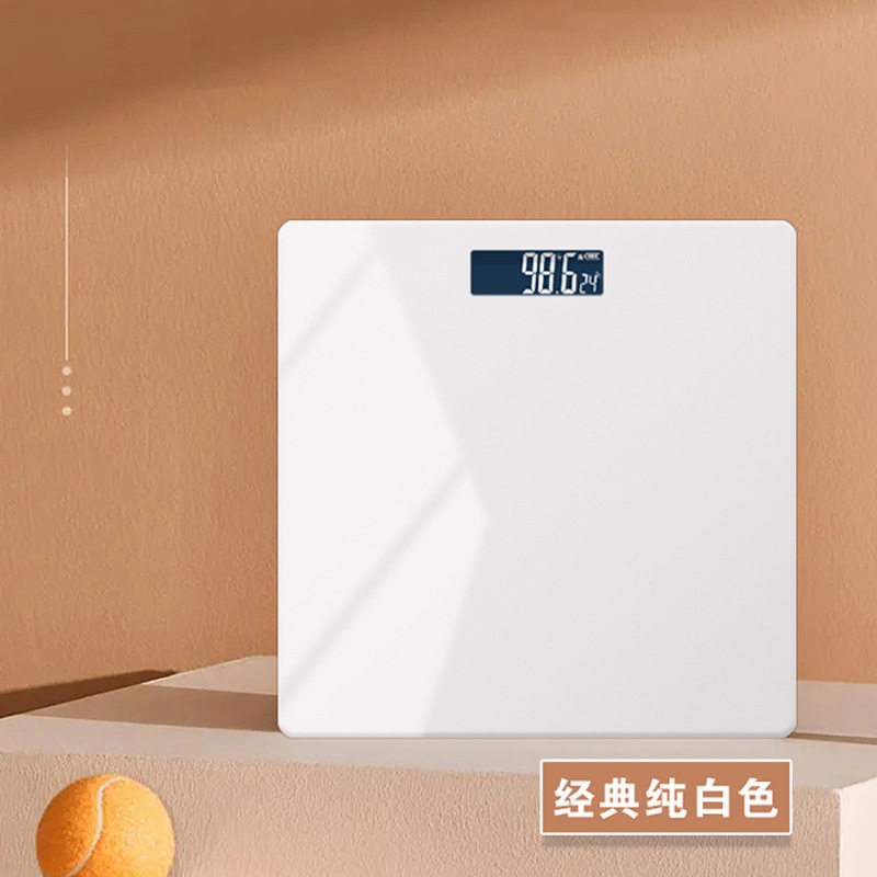 包邮体重秤 电池款电子人体体重秤 闪充款简约家用人体秤