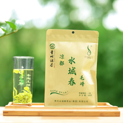 水城春茶绿茶2026年新茶毛峰高山云雾绿茶一芽一叶明前袋装100g