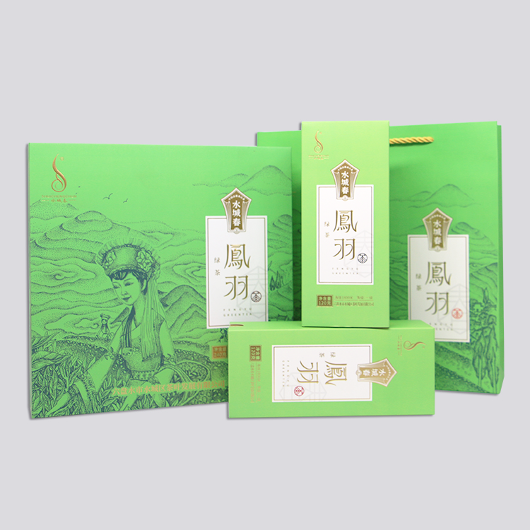 水城春绿茶凤羽2026明前新茶贵州高山云雾一芽一叶盒装240g