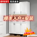 鞋 柜家用门口大容量入户玄关柜进门一体靠墙储物柜子2025新款 爆款