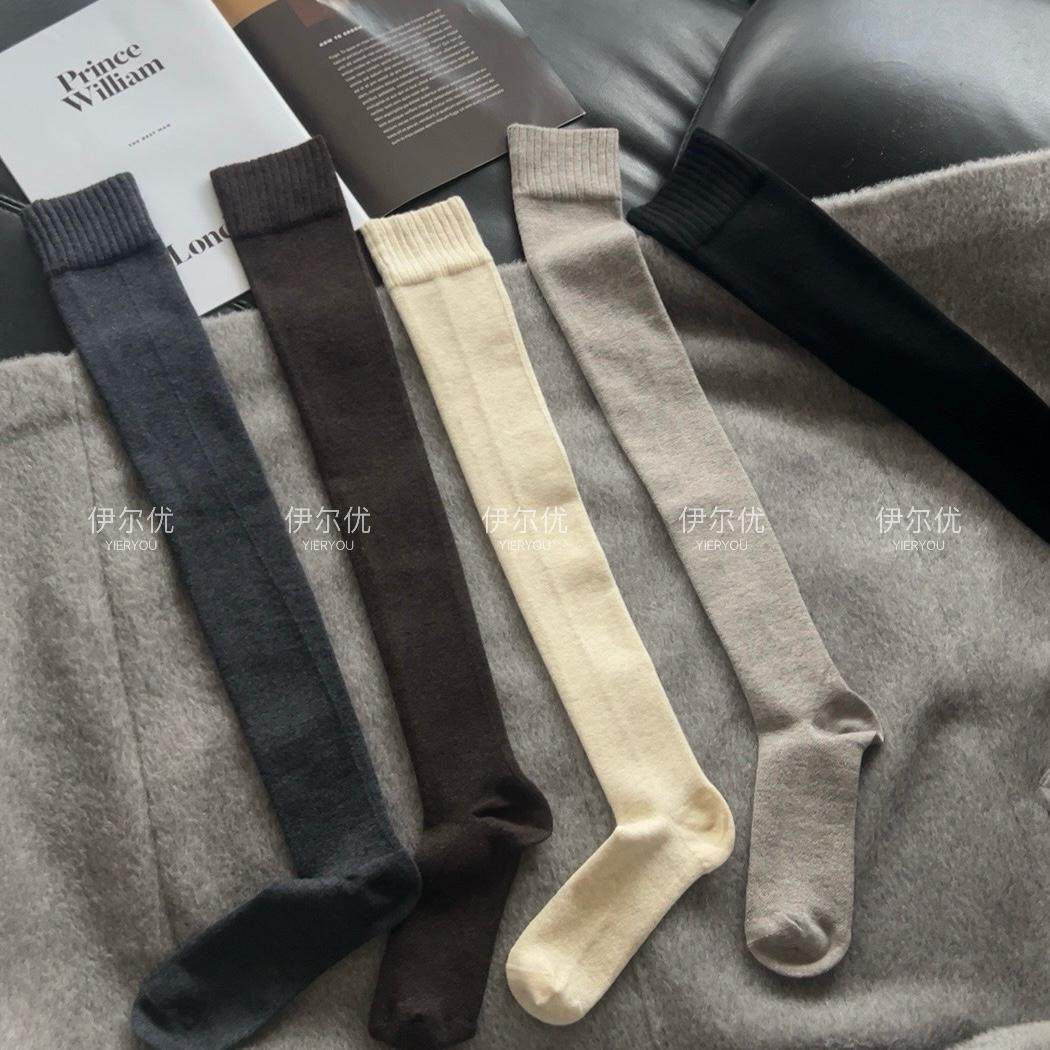 高端韩版货~羊毛压力过膝袜~显瘦长筒袜显腿长保暖加厚高筒袜秋冬,女士内衣/男士内衣/家居服,长筒袜,淘宝优惠券,粉丝福利购,淘宝优惠卷