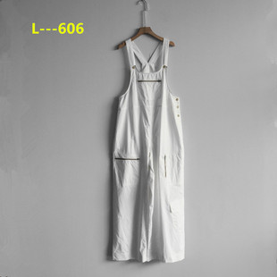 宽松显瘦阔腿背带连体衣裤 春夏季 百搭简约时尚 孤品女装 子 外贸新款