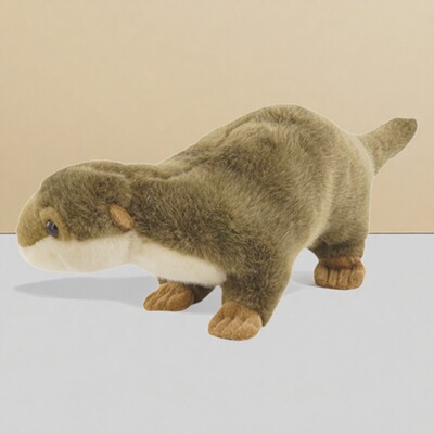 仿真水獭Lutralutra獭猫水狗