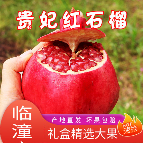 礼盒新鲜水果临潼石榴软籽石榴