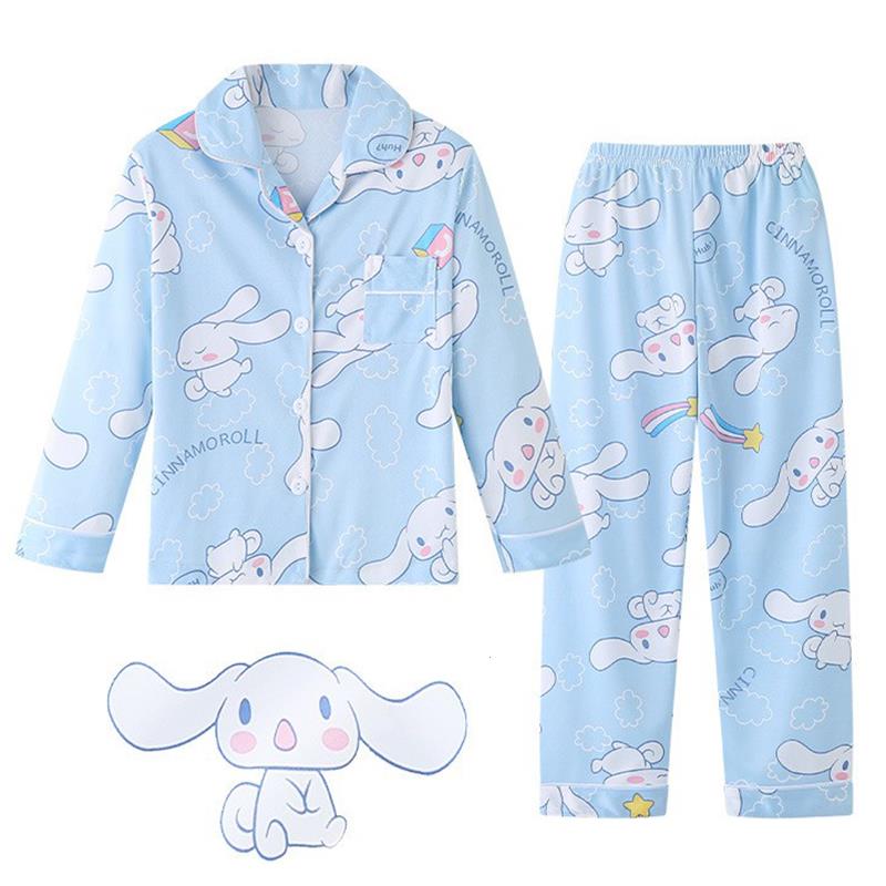 玉桂狗家居服套装卡通图