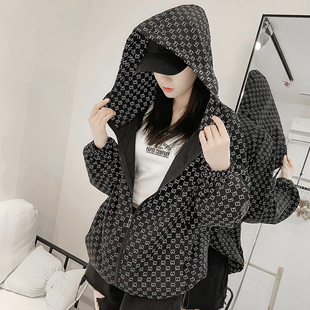 2022新款防晒衣女款夏季学生户外透气百搭反光防紫外线薄款短外套