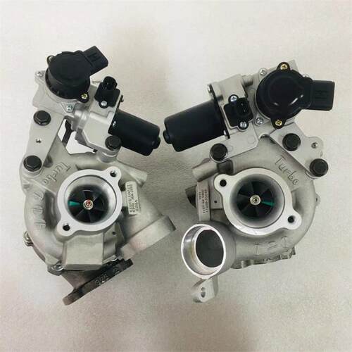 陆巡4.0T 1VD柴油发动机双涡轮增压器17201-51020 17208-51010