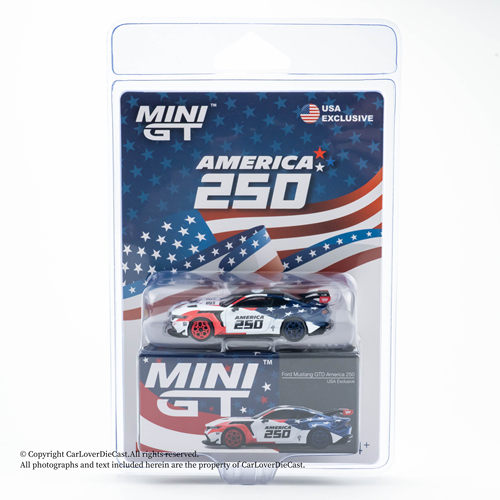 MINIGT 1:64 福特野马 Mustang GTD USA 美国旗版 1301 合金车模
