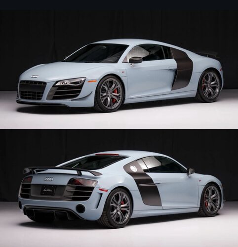预售 Gryning 1:64 奥迪 R8 GT Sport 树脂汽车模型