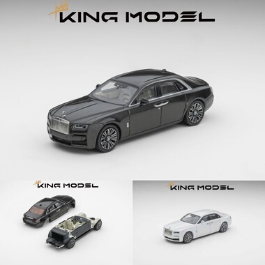 [程逸预售]KM 1:64 RR 劳斯 新款 古斯特 合金汽车模型收藏摆件
