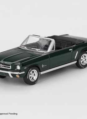 [程逸预售]MINIGT1:64 福特 野马 敞篷1964 绿色 合金车模1166
