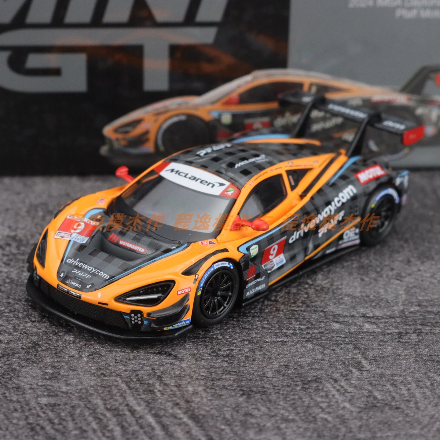 MINIGT 1:64 迈凯伦720S GT3 Evo 戴通纳 2024 合金车模 984