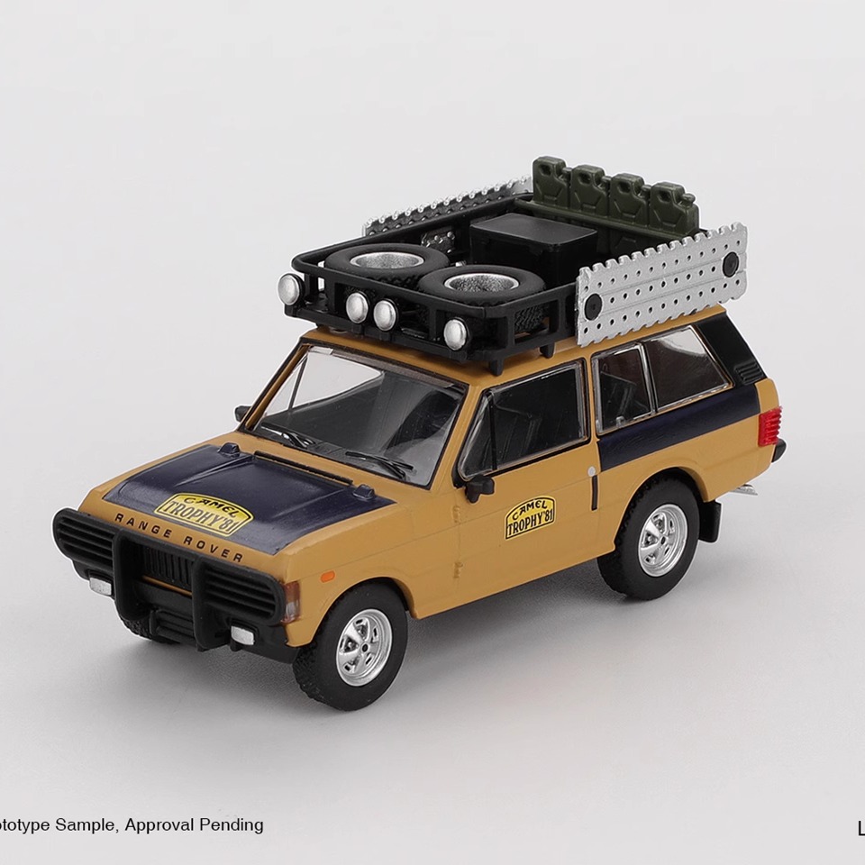 [程逸预售]Minigt 1:64路虎揽胜 骆驼杯苏门答腊1981合金车模1144
