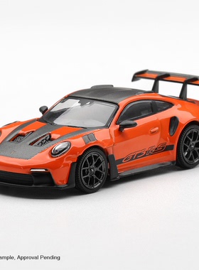 预售 MINIGT 1:64 保时捷 911 992 GT3 RS Weissach 车模 1304