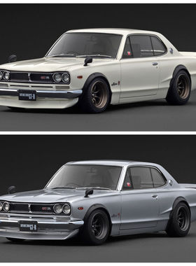 [程逸预售] IG 1:18 日产尼桑Skyline 2000 GTR KPGC10 树脂车模