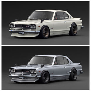 [程逸预售] IG 1:18 日产尼桑Skyline 2000 GTR KPGC10 树脂车模