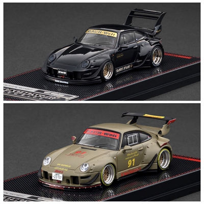 IG保时捷993RWB合金车模