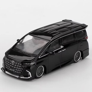 [程逸预售] MINIGT 1:64 丰田 Alphard 40 KUHL 黑 1179 合金车模