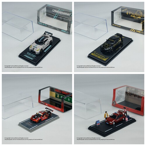INNO TW 1:64 R35灰 GR86火箭兔 保时捷 夏利出租 展会版合金车模