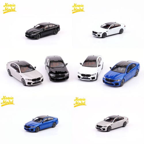 新品预售 Howie 1:64 宝马 M5 F90 合金汽车模型
