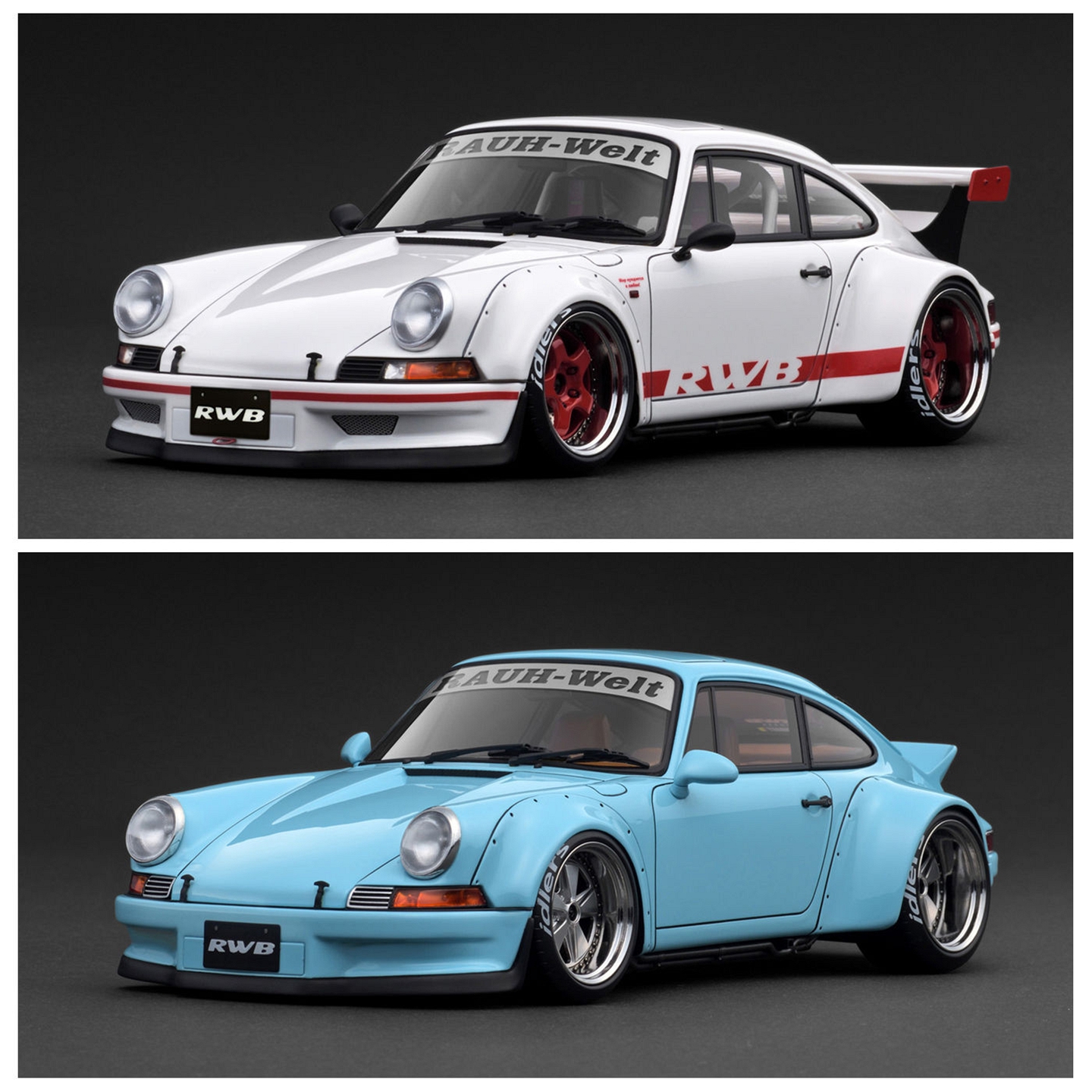 [程逸预定] IG 1:18 保时捷 RWB Backdate 树脂车模
