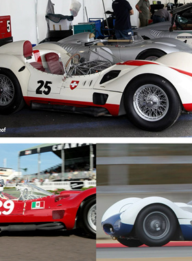 红色现货 CMC 1:18 玛莎拉蒂 鸟笼 Tip61 Birdcage 合金全开车模