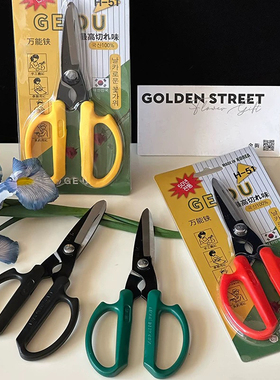 韩版花艺师专用花艺剪刀修剪花枝花艺插画修枝剪园艺工具家用剪刀