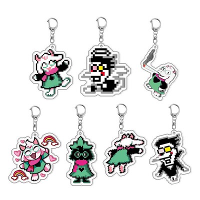 Deltarune Ralsei Merchandise谷子钥匙扣动漫周边二次元礼物挂件
