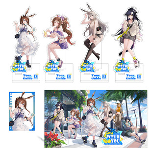 明日方舟周边二次元伺夜阿米娅杰西卡立牌透卡谷子亚克力摆件礼物