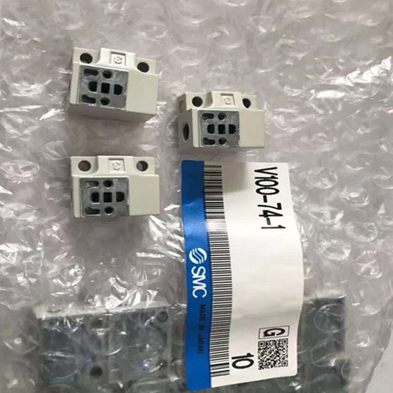SMC全新原装微型电磁阀底座V100-74-1及三条直动式电磁阀V114A-5L