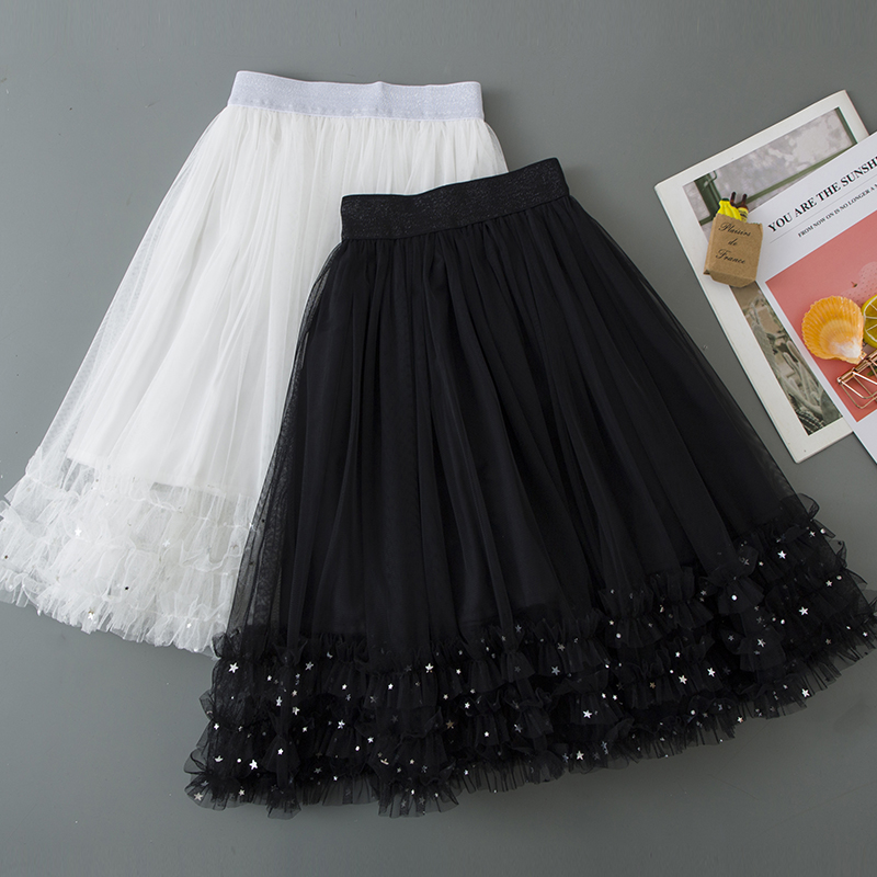 2025新款女童半身裙夏韩版童装中大童洋气宝宝小女孩网纱公主裙,童装/婴儿装/亲子装,半身裙,淘宝优惠券,粉丝福利购,淘宝优惠卷