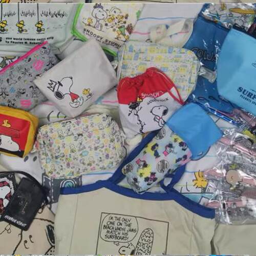 多件折扣 日本花生狗 便当包 饭盒袋 斜挎包 化妆包 雨伞套 集合