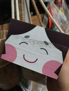 森女 化妆盒 好可爱 收纳盒 小物盒 方形木质 catmimi55