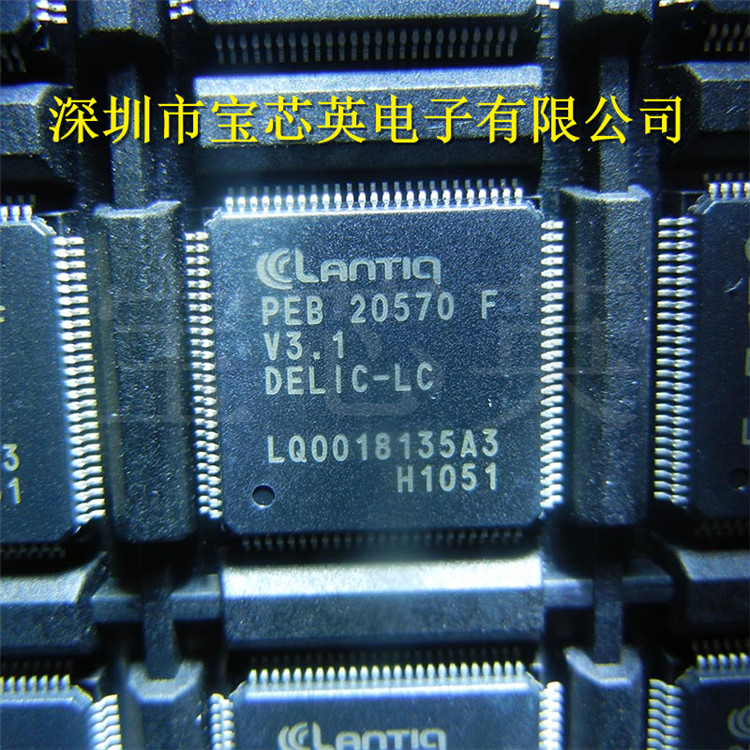 PEB20570FV3.1 DSP嵌入式线和港口接口控制器 IC芯片 TQFP100配单