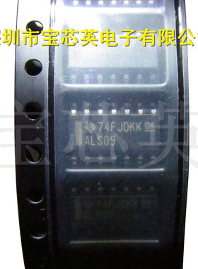 SN74ALS09DR 丝印:ALS09 四路2输入正与门 集成IC芯片 SOP14