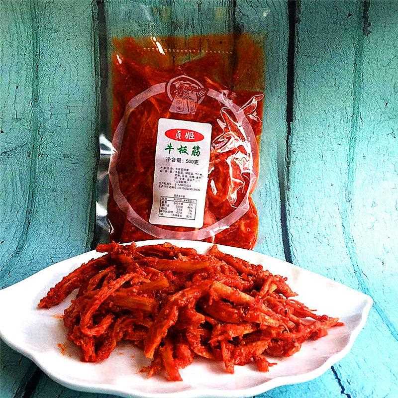 新疆包邮延边牛板筋 蒜香牛板筋 贞姬牛板筋 朝鲜族零食美食 延吉