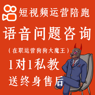 快手小店技术问题咨询1对1解答账号诊断自媒体素材热门直播带货