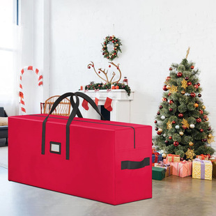 跨境圣诞树收纳袋圣诞树超大重型圣诞盒旅行超大收纳袋搬家收纳袋