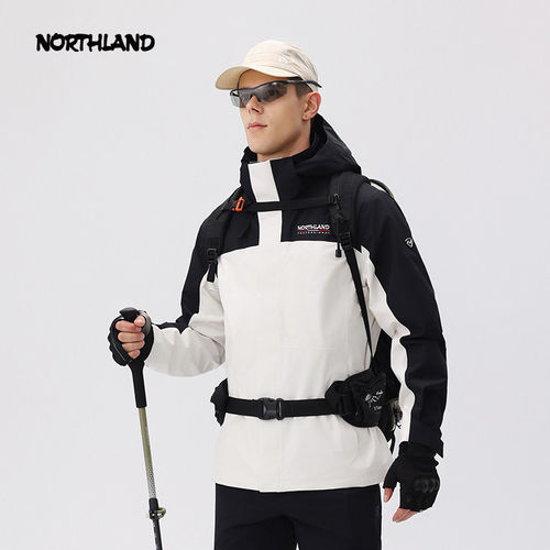 诺诗兰25男士户外防水防风徒步登山运动外套冲锋衣NWJFH5151S