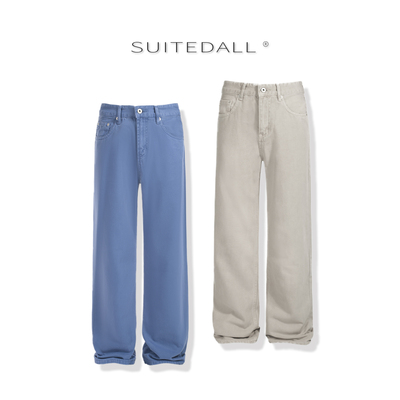 ALLFIT直筒版型法工帆布裤